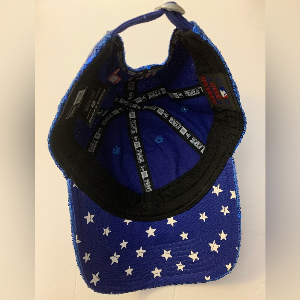 Texas Rangers Victoria’s Secret PINK Sequin Sequence Bling Sparkle Baseball hat - Picture 7 of 13